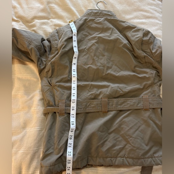 RALPH LAUREN | Olive Utility Field Jacket Belted Waist multiple Pockets, medium - Picture 3 of 11